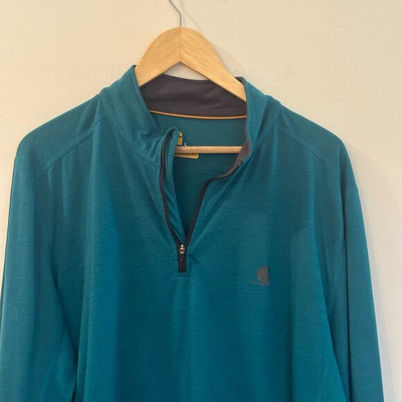 Carhartt Force Extremes Relaxed Fit Pull Over Long Sleeve Tee sz L - Picture 3 of 11